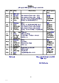 Giáo án Tổng hợp các môn Lớp 2 - Tuần 1 - Năm học 2010-2011 - Bùi Thị Tuyên