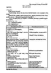 Giáo án Tổng hợp các môn học Khối 2 - Tuần 11 - Năm học: 2011-2012