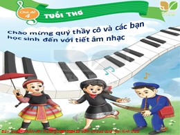 Bài giảng Âm nhạc Lớp 2 - Sách Kết nối tri thức - Tiết 15: Nhạc cụ - Dùng nhạc cụ gõ thể hiện hình tiết tấu