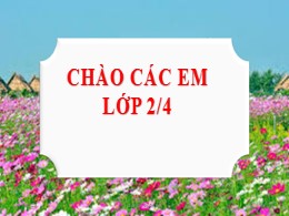 Bài giảng Chính tả Lớp 2 - Sách Kết nối tri t