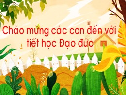 Bài giảng Đạo đức Lớp 2 - Bài 1: Quan tâm chă