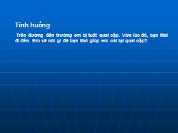 Bài giảng Đạo đức Lớp 2 - Bài 11: Lịch sự khi