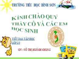 Bài giảng Tập đọc Lớp 2 - Bài: Ai cũng có ích