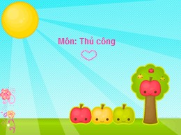 Bài giảng Thủ công Lớp 2 - Bài 13: Làm dây xú