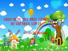 Bài giảng Toán Lớp 2 - Bài: Bảng nhân 5 - Năm
