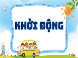 Bài giảng Toán Lớp 2 - Bài: Bảng nhân 5