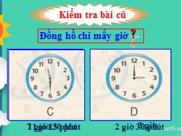 Bài giảng Toán Lớp 2 - Bài: Số bị chia. Số ch