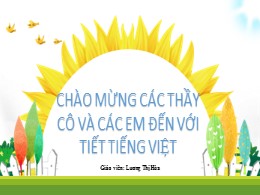 Bài giảng Tập đọc Lớp 2 - Bài: Đọc mở rộng - Lương Thị Hòa