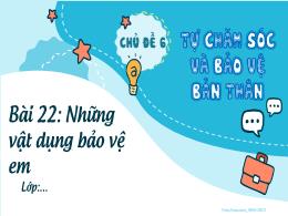 Bài giảng Hoạt động trải nghiệm Lớp 2 (Kết nố