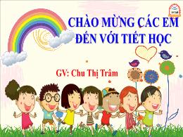 Bài giảng Tập đọc Lớp 2 (Cánh Diều) - Bài đọc