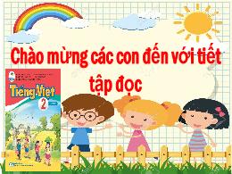 Bài giảng Tập đọc Lớp 2 (Cánh Diều) - Bài: Là