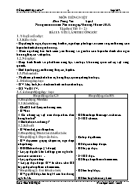 Giáo án Lớp 2 - Tuần 7 - Năm học 2023-2024 - 