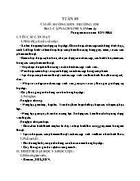 Giáo án Mĩ thuật Lớp 2 - Tuần 10 - Bài 2: Cặp