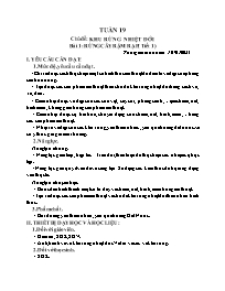 Giáo án Mĩ thuật Lớp 2 - Tuần 19 - Bài 1: Rừn