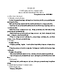 Giáo án Mĩ thuật Lớp 2 - Tuần 25 - Bài 4: Chú