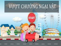 Mẫu trò chơi PowerPoint trắc nghiệm Vượt chướ