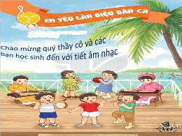 Bài giảng Âm Nhạc 2 (Kết nối tri thức) - Chủ