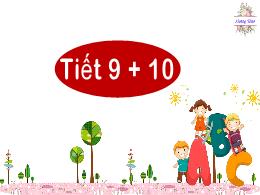 Bài giảng Tiếng Việt 2 - Ôn tập giữa học kì 1