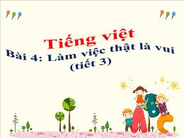 Bài giảng Tiếng Việt 2 (Tập 1 - Kết nối tri t