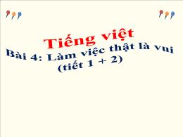 Bài giảng Tiếng Việt 2 (Tập 1 - Kết nối tri t