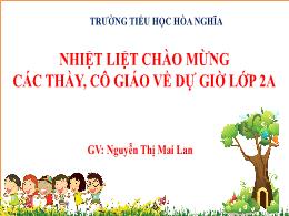 Bài giảng Toán 2 - Bài 15: Ki-lô-gam (Tiết 3)