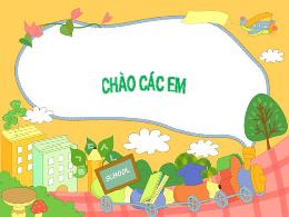 Bài giảng Toán 2 (Cánh diều) - Bài 2: Ôn phép