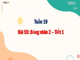 Bài giảng Toán 2 (Cánh diều) - Tuần 19, Bài 5