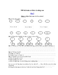 180 Bài Toán cơ bản và nâng cao Khối 2