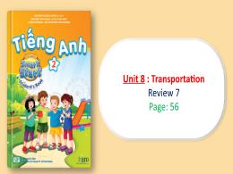Bài giảng Tiếng Anh 2 (I-Learn Smart Start) -