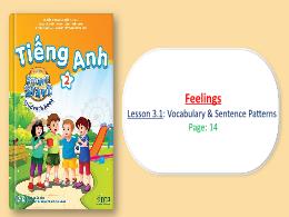 Bài giảng Tiếng Anh 2 - Unit 1: Feelings