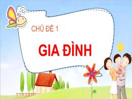 Bài giảng Tự nhiên xã hội Lớp 2 - Chủ đề 1: G
