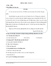 Bài tập ôn tập Tiếng Việt 2 - Tuần 3-35