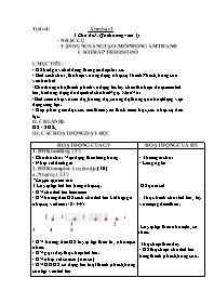 Giáo án Âm nhạc 2 - Tuần 4, Chủ đề 1: Quê hươ