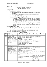 Giáo án các môn Lớp 2 - Tuần 15 - Năm học 202