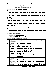 Giáo án Đạo đức 2 - Bài 7: Tiếp xúc với người