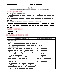Giáo án Đạo đức 2 - Tuần 28, Bài: Phòng tránh