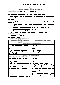 Giáo án Đạo đức 2 - Tuần 4: Kính trọng thầy c