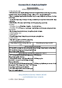 Giáo án Hoạt động trải nghiệm 2 - Tuần 27 - T
