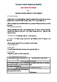 Giáo án Hoạt động trải nghiệm Lớp 2 - Tuần 16