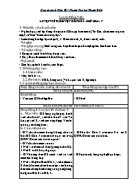 Giáo án Luyện Tiếng Việt 2 - Tuần 28 - Trường