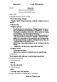 Giáo án Tiếng Việt 2 - Tuần 16, Bài 16: Anh e