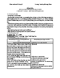 Giáo án Tiếng Việt 2 - Tuần 24, Bài 24: Những