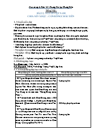 Giáo án Tiếng Việt 2 - Tuần 32, Bài 32: Người