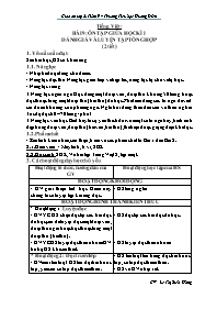 Giáo án Tiếng Việt 2 - Tuần 9, Bài 9: Ôn tập