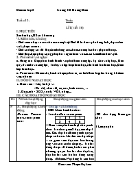 Giáo án Toán 2 - Tuần 13 - Phạm Thị Liễu