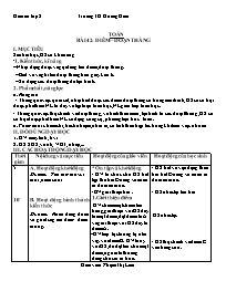 Giáo án Toán 2 - Tuần 15 - Phạm Thị Liễu