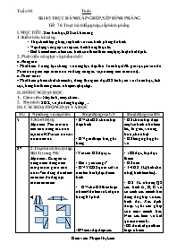 Giáo án Toán 2 - Tuần 16 - Phạm Thị Liễu