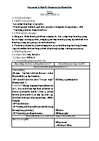 Giáo án Toán 2 - Tuần 18 - Trường Tiểu học Hư