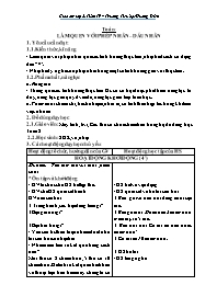 Giáo án Toán 2 - Tuần 19 - Trường Tiểu học Hư