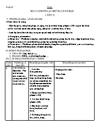 Giáo án Toán học 2 - Tuần 9